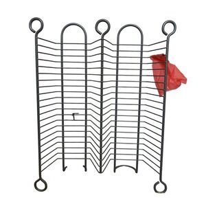 Vtg Y2k 40 CD Wire Storage Stand Holder Display Metal PS1 Video Games new